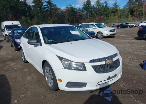 2012 Chevrolet Cruze Ls из США, поврежденный, VIN 1G1PC5SH6C7386305